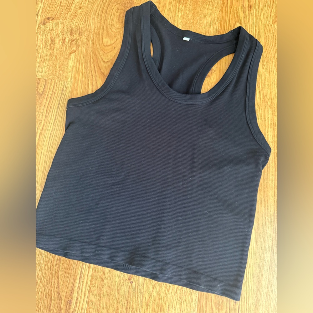 Tank Top - White, Gray & Black - Picture 2 of 4